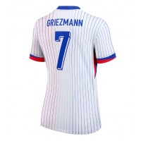 Camiseta Francia Antoine Griezmann #7 Segunda Equipación Replica Eurocopa 2024 para mujer mangas cortas